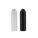 AERO SIP - Hans Larsen Recycled Stainless Steel Bottle with Dual Sip Lid - Black
