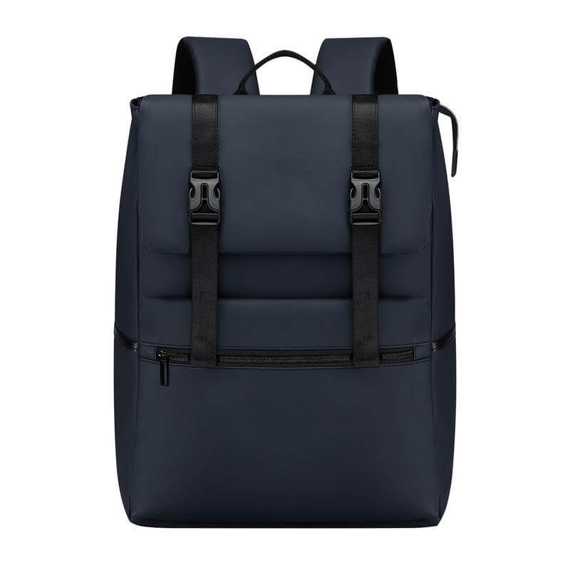 LEON - Giftology 17" Rolltop Backpack - Blue