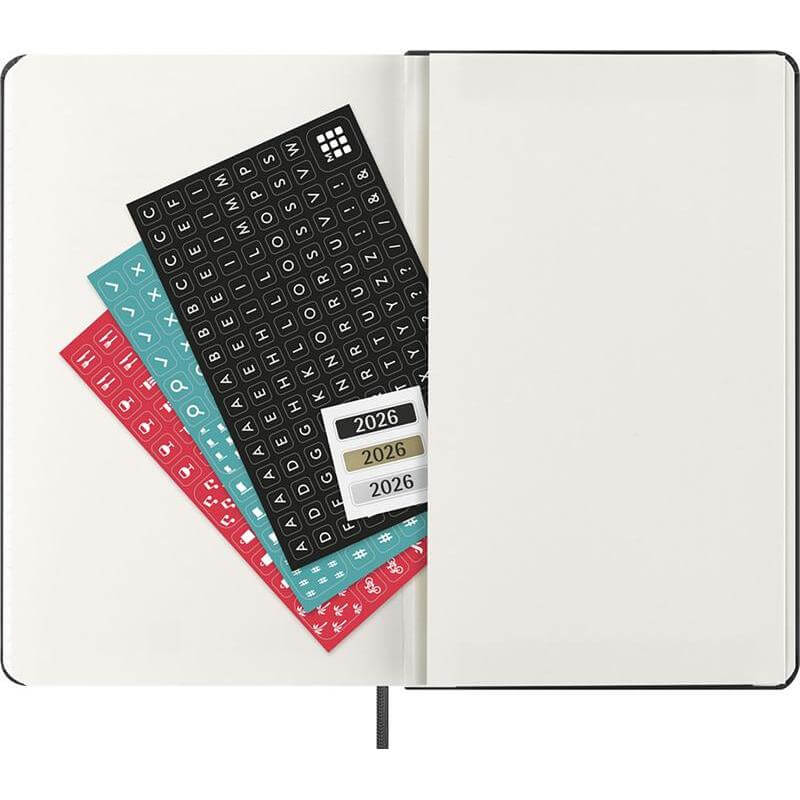 Moleskine 2026 Daily 12M Planner - Hard Cover - Large