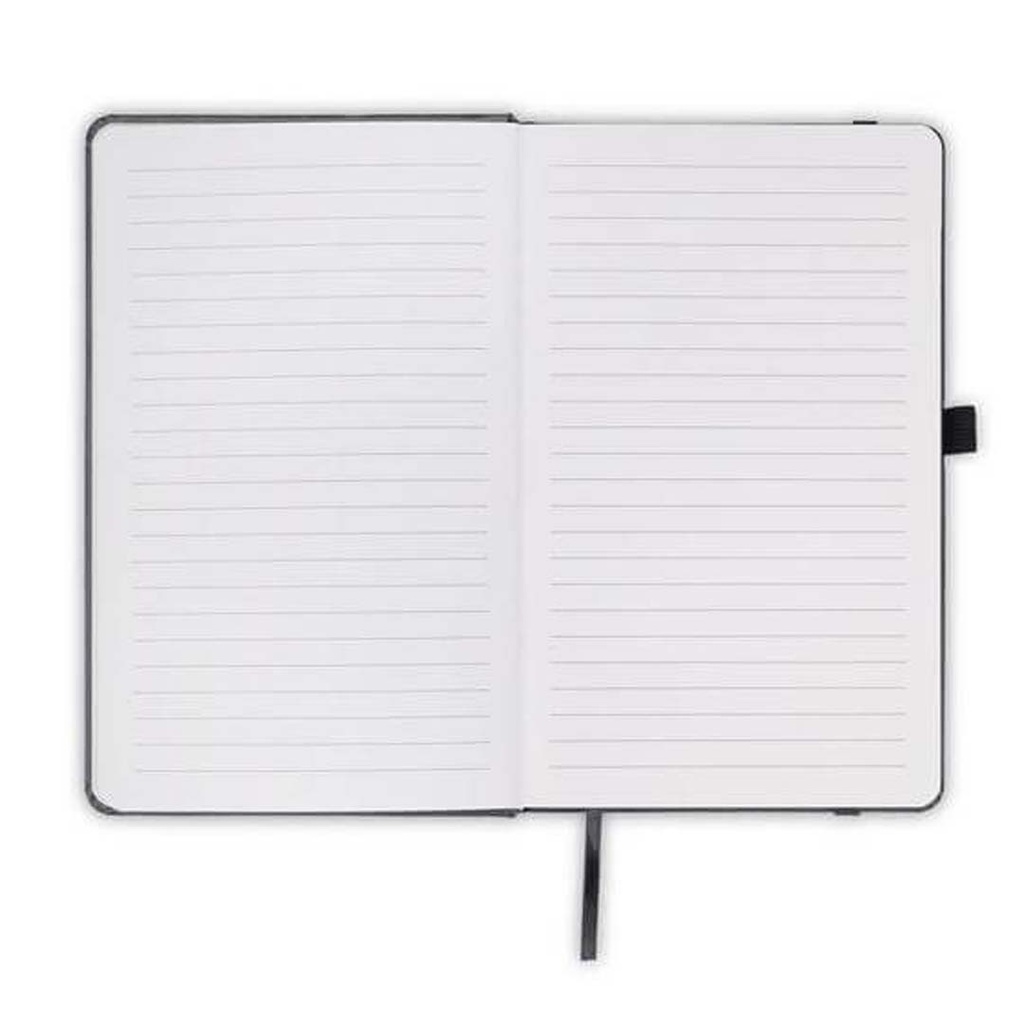 BARON - Santhome Expanded A5 Hard Cover Notebook - Black