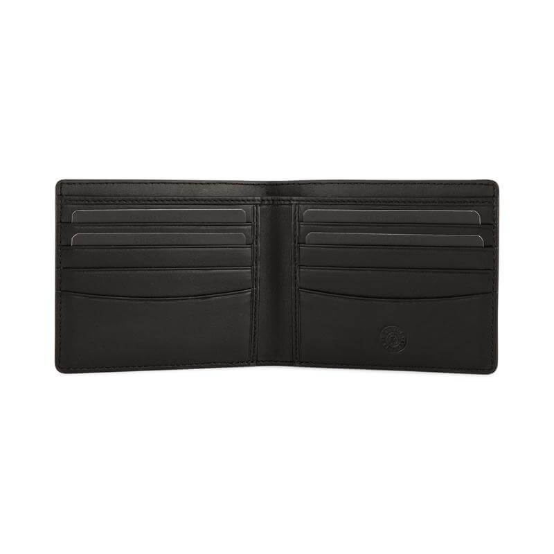 CROSS Saffiano Leather 8CC Slim Bifold Wallet - Black
