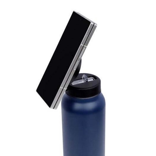 FERRO - Giftology Magnetic Phone Holder Water Bottle 760ml - Navy Blue