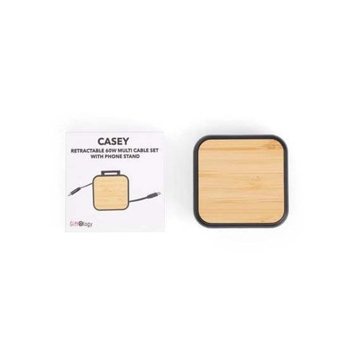 CASEY - Giftology Multi Functional Charging Cable Card Kit