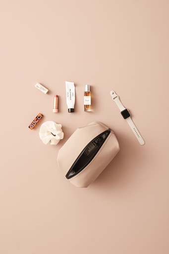 VINGA Baltimore Wash Bag - Beige