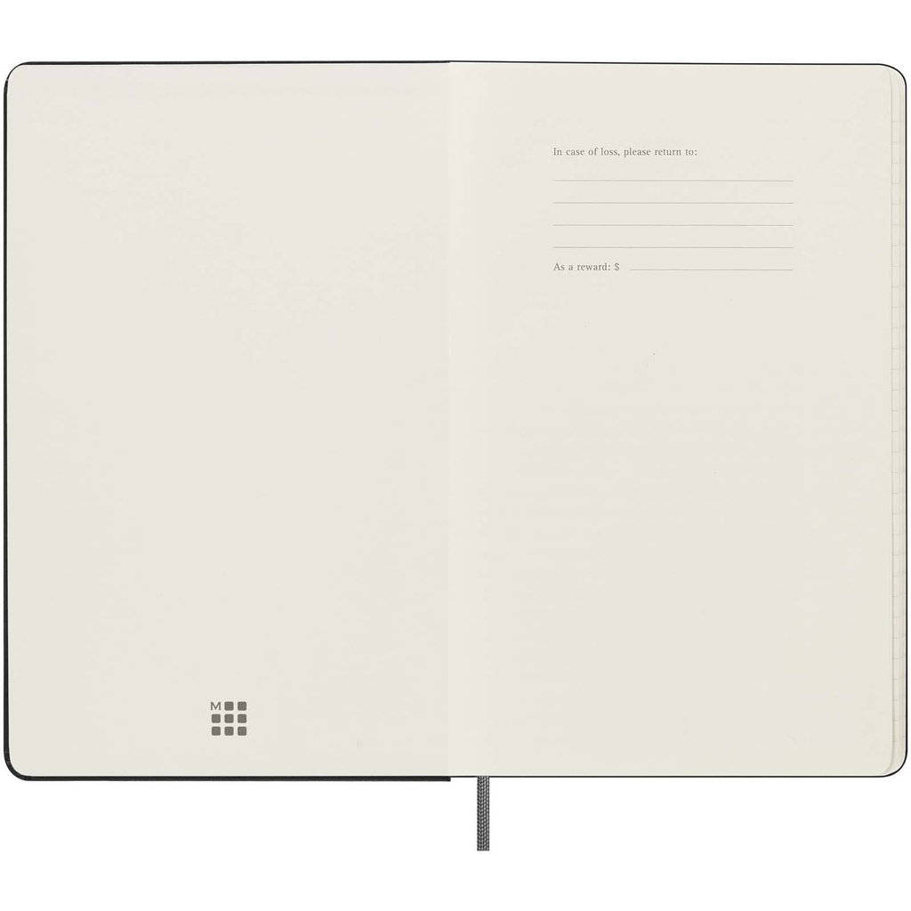 Moleskine Undated 12 Month Weekly Planner - Hard Cover - Large