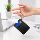 LUGANO - Card Holder - Black 