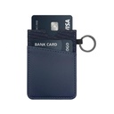 LUGANO - Card Holder - Navy Blue