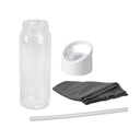 Giftology - DEVON Plastic bottle with Cooling Towel 800 ml - White 