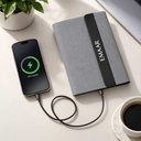 BERGMUND - Santhome 10000mAh Magnetic 15W Magsafe Wireless Power Bank Folder - Grey