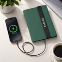 BERGMUND - Santhome 10000mAh Magnetic 15W Magsafe Wireless Power Bank Folder - Green