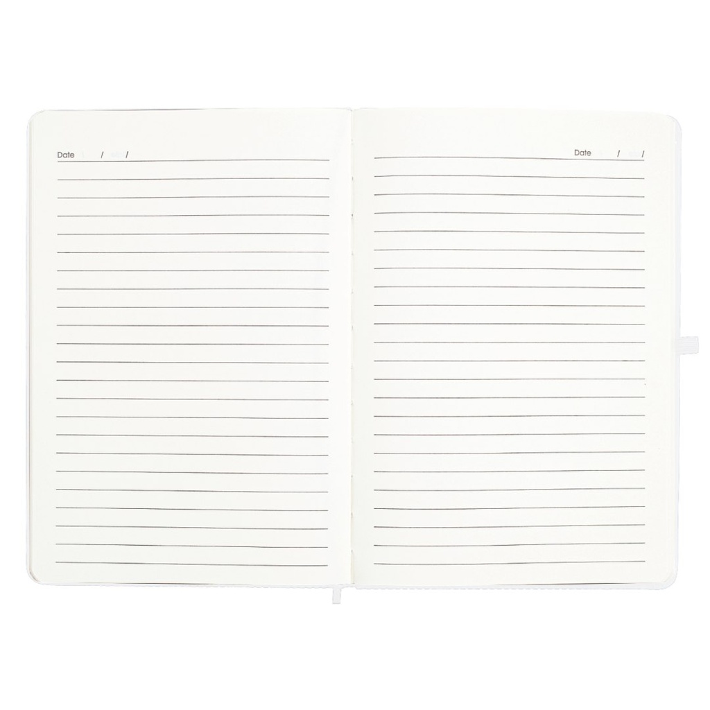 RIPPLE SET - Giftology Set of Notebook and Pen - White