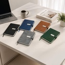 WINDSOR - Giftology A5 PU Notebook - Grey 