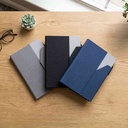 CARLO - Giftology Notepad with Pen and Sticky Note - Black 