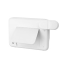 FAROS @memorii 5 in 1 Wireless Fast Charging Station with Display Clock - White