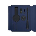 SOLAIS - Santhome Recycled 10000 mAh Power Bank with 15W Magsafe Smart A5 Organizer - Navy Blue 