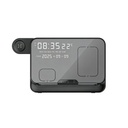FAROS @memorii 5 in 1 Wireless Fast Charging Station with Display Clock - Black