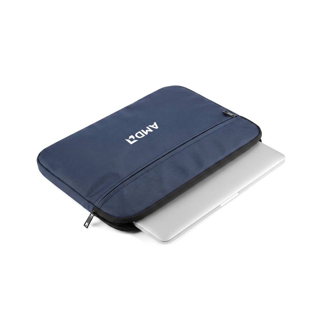 RIPLEY - Giftology 15.6" Laptop Sleeve with Zipper - Navy Blue