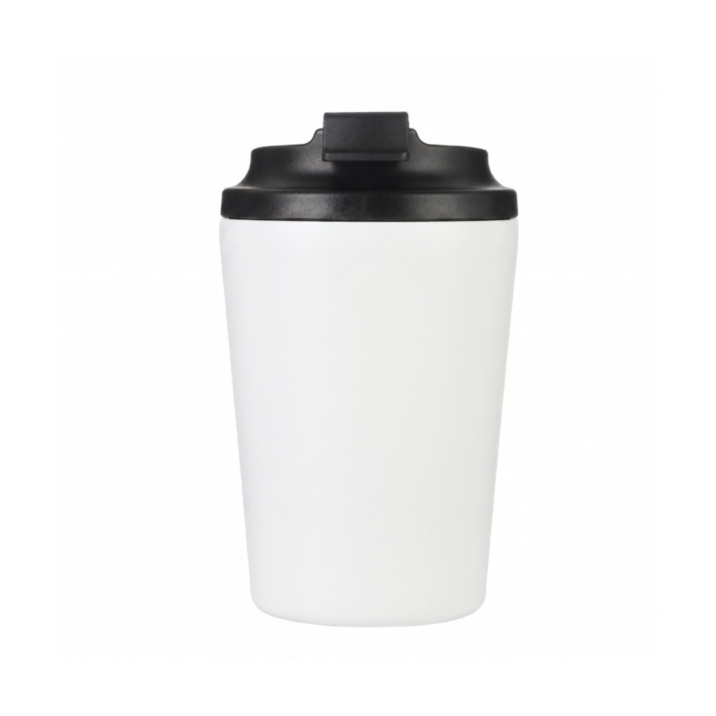 MILOS - Hans Larsen Double Wall Coffee Mug 350 ml - White