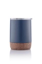 GOUDA - Hans Larsen Vacuum Mug With Cork Base - Blue