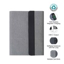 BERGMUND - Santhome 10000mAh Magnetic 15W Magsafe Wireless Power Bank Folder - Grey