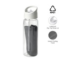 DEVON - Giftology RPET Cooling Towel in RPET Bottle 800 ml - White