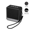[ITSP 1312] FELIX - @memorii Portable Wireless Speaker - Black / Silver 