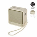 FELIX - @memorii Portable Wireless Speaker - Beige / Gold 